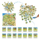 CASTORLAND Vzdelávacie puzzle Mapa Poľský 128 dielikov EAN (GTIN) 0746020224490