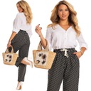 Сенсационные, стильные, СВОБОДНЫЕ ЖЕНСКИЕ БРЮКИ, красивый узор, большие размеры.