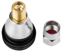 Клапан Клапан для алюминиевых дисков TR412 Хромированный ATS 1 шт.
