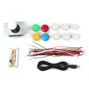 Tlačidlo joysticku pre hry DIY Arcade Kit pre Raspberry Pi a PC