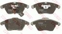 TRW ZAPATAS PARTE DELANTERA AUDI/VW/SEAT/SKODA GDB1550 