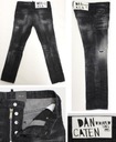DSQUARED2 talianske džínsy nohavice SKATER JEAN BLACK NEW ITALY IT52 Dominujúci materiál bavlna