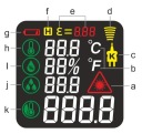 ПИРОМЕТР ЛАЗЕРНЫЙ ТЕРМОМЕТР БЕСКОНТАКТНАЯ ЛАЗЕРНАЯ ТЕРМОПАРА -50C 650C CE