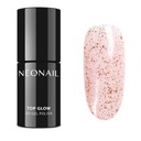 NEONAIL Top Hybrid GLOW ROSE GOLD FLAKES 7,2 мл