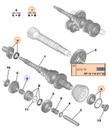 COJINETE CAJAS DE TRANSMISIÓN CITROEN PEUGEOT ML6 MLG CON 