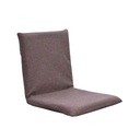 Skládací podlahová židle Snímatelný potah Židle bez nohou Nastavitelná opěrka zad malá Barva konstrukce Ostatní barvy
