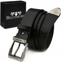 РЕМЕНЬ МУЖСКОЙ КОЖАНЫЙ ЧЕРНЫЙ БРЮЧНЫЙ r145