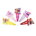 НАБОР РАЗНОЦВЕТНЫХ ЗАЖИМЫ ДЛЯ ВОЛОС БАБОЧКА 10 ШТ.