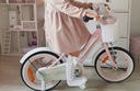 Rower dziecięcy SUN BABY Heart Bike 12 cali Różowy Materiał ramy stal