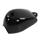 TANK FUEL MOTOCIKLINIO ZAGESCIC ZELAZNY BLACK RETRO SUBSTITUTE K2  photo 5