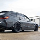 ЗАДНІ SPLITTERY DYFUZORA BMW G80 G81 G82 G83 M3 M4 ЧОРНИЙ БЛИСК НАКЛАДКА  фото 12