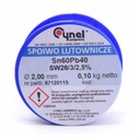 ЖЕСТЬ 2,00 100г, S-Sn60Pb40-SW26