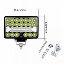 КОМПЛЕКТ 4X ПОТУЖНА ФАРА РОБОЧА 108W 36LED ГАЛОГЕН 12V 24V DO CIAGNIKA  (17840974643) фото min 8