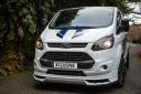 TRANSIT TOURNEO CUSTOM 2012-2018 НАКЛАДКА ПЕРЕДНЯ SPLITTER СПОЙЛЕР ПЛАСТИК  (18694243363) фото min 13