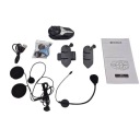 ИНТЕРКОМ МОТОЦИКЛЕТНЫЙ MOMAN CP-X KOMUNIKATOR, БАТАРЕЯ 1000MAH, 2000M MESH  фото 13