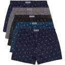 5x БОКСЕРЫ COTTON WORLD Свободные 100% ХЛОПОК 3XL