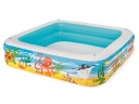 Надувний басейн із дашком квадратний Bestway 140 x 140 см