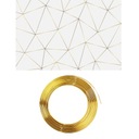 Dekoratívna lišta ozdobná zlatá elastická páska Stav balenia originálne
