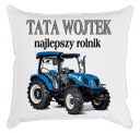 ПОДУШКА НА ДЕНЬ ОТЦА ФЕРМЕР ПАПА ВАШЕ ИМЯ ТРАКТОР