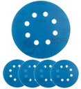 БУМАЖНЫЕ ДИСКЫ ДЛЯ ВОДЫ С ОТВЕРСТИЯМИ H8 125мм P1000 5шт.