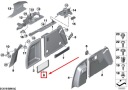 GRID GLOVE COMPARTMENT W BAGAZNIKU BMW OE 51479475104  photo 9