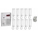 10-СЕМЕЙНЫЙ ЦИФРОВОЙ ДОМОФОН URMET BASIC 1062/105D SCAITEL