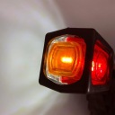 ФАР БІЧНИХ LED, TROJSTRONNE СВІТЛО ПОПЕРЕДЖУЮЧІ W 3 KOLORACH 12 V/24 V  фото 10