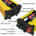 PRZENOSNE FALOWNIKI POWIEKSZENIA VOITURES DC12VOLT VERS AC110/220 VOLT Y7photo 5