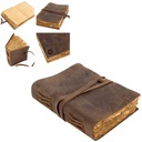 NOTATNIK VINTAGE NOTES SKÓRZANY STYLU RETRO STARY