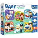 TREFL Baby Progressive Puzzle Профессии и транспорт 2+