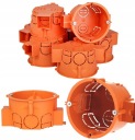 ЭЛЕКТРИЧЕСКАЯ КОРОБКА ДЛЯ СОЕДИНИТЕЛЬНОЙ ПЛАТЫ PK60 10 ШТ.