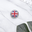 RHINESTONE BRITISH FLAG МЕТАЛ CAR STICKER 3D SCRATCH PROTECTION BADGE  фото 15