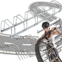 СТОЙКА ДЛЯ ВЕЛОСИПЕДОВ 6 станций 6 велосипедов Держатель для велосипедов Парковка оцинкованная