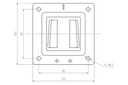 Настенное крепление Digitus LCD LED MONITOR 27 18 кг