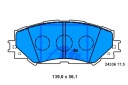 ATE КОЛОДКИ HAM. TOYOTA P. AURIS/COROLLA/VERSO/YARIS 07-  (16487889653) фото min 12