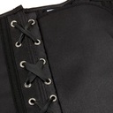 Черный корсет UNDERBUST с завязанным моделирующим поясом