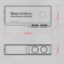 iBasso DC06 Pro - 2x ES9219C ESS Sabre - 3.5 & 4.4 Bal - MQA 16x - UAC App Załączone wyposażenie Kabel USB Type-C --> Apple Lightning Kabel USB Type-C --> Type-C