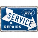 Ностальгический художественный постер 20х30см Ford-Service Repair