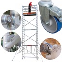 Алюминиевые передвижные леса Faraone Compact высотой 5,7 м