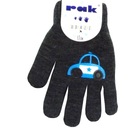 ПЕРЧАТКИ НА 5 ПАЛЬЦЕВ С ПОКРЫШКОЙ, 13 см, акрил