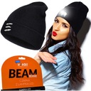 ШАПКА ЖЕНСКАЯ НА УШИ ЗИМНЯЯ ТЕПЛАЯ СВЕТОДИОДНАЯ ЛАМПА