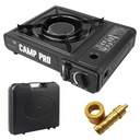 ТУРИСТИЧЕСКАЯ ГАЗОВАЯ ПЛИТА С КАРТРИДЖЕМ + ПЕРЕХОДНИК