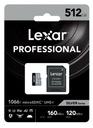 Pamäťová karta SD Lexar LMS1066512G-BNANG 512 GB Adaptér v sade Áno