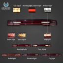 FEUX ARRIÈRE JEU COMPLET LED NEON TUNING 14-24LOOK DODGE CHARGER LIFT 2011-2015photo 11