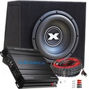 Корпус Excursion SX.v2-12S4 + Crunch + Кабели 20мм2 400RMS Давление МДФ