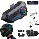 ИНТЕРКОМ МОТОЦИКЛЕТНЫЙ BLUETOOTH Y10 УНИВЕРСАЛЬНЫЙ Z MIKROFONEM HYBRYDOWYM  фото 8