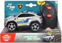 DICKIE Policajné auto Lamborghini pilot 13 cm Vek dieťaťa 3 roky +