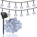 СОЛНЕЧНЫЕ ГИРЛЯНДЫ САДОВЫЕ СВЕТИЛЬНИКИ ПОДВЕСНЫЕ ЛАМПОЧКИ