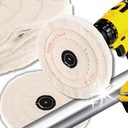 ПОЛИРОВАЛЬНЫЙ ДИСК ВОЙЛОЧНЫЙ ХЛОПКОВЫЙ ПОЛИРОВАЛЬНЫЙ ДИСК 125 мм