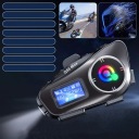 KIT MOTORCYCLE INTERCOM BLUETOOTH WODOODPORNOSC SLUCHAWKOWY INTERKOMOWY  photo 14